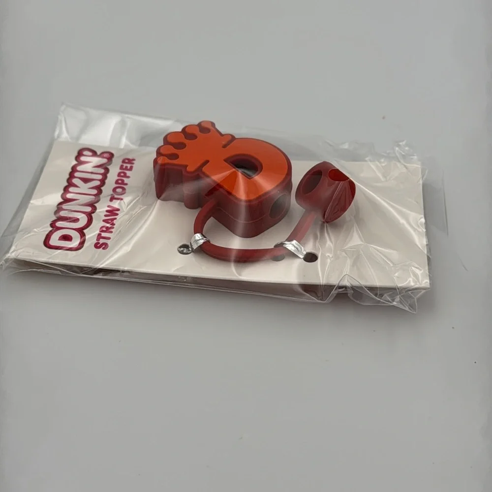 Dunkin DunKings & DunQueens Straw Topper Set‎ Limited Edition NWT